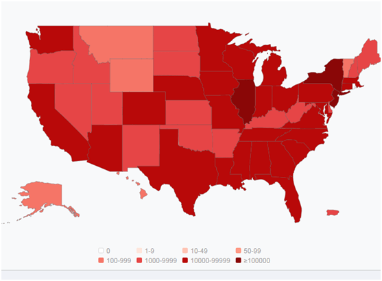 美国最新疫情形势分析